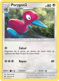 Porygon2 (Ombres Ardentes #104/147)
