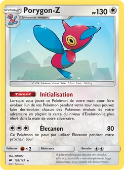 Porygon-Z (Ombres Ardentes #105/147)