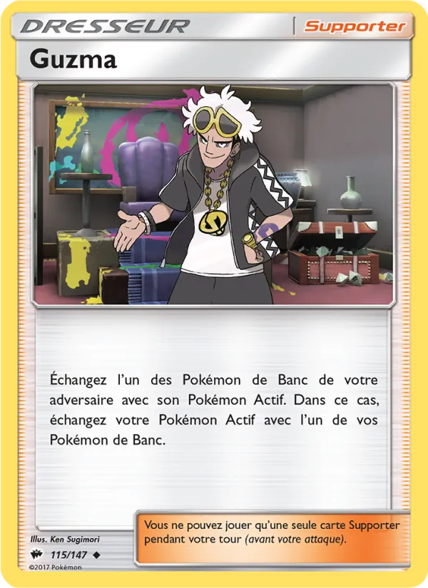 Guzma (Burning Shadows #115/147)