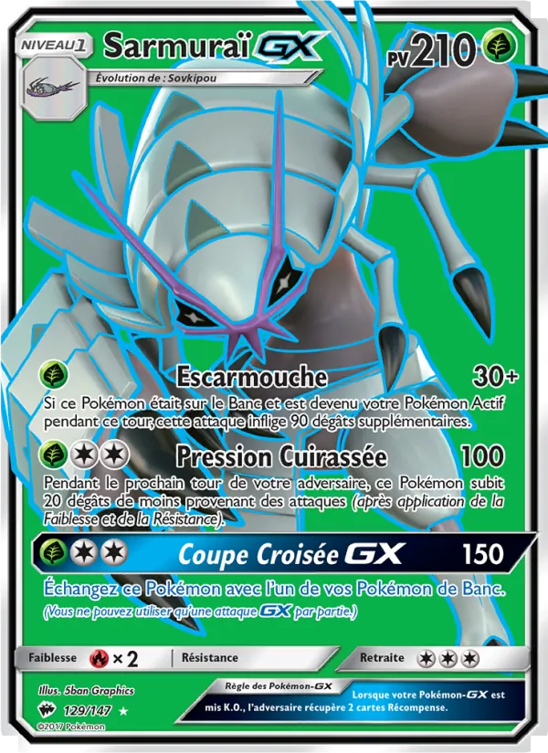 Sarmuraï GX (Burning Shadows #129/147)
