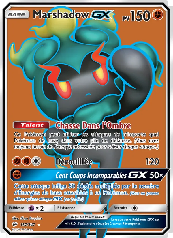 Marshadow GX (Ombres Ardentes #137/147)