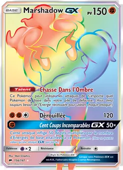 Marshadow GX (Ombres Ardentes #156/147)