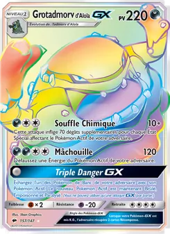 Grotadmorv d’Alola GX (Ombres Ardentes #157/147)