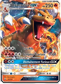 Dracaufeu GX (Ombres Ardentes #20/147)