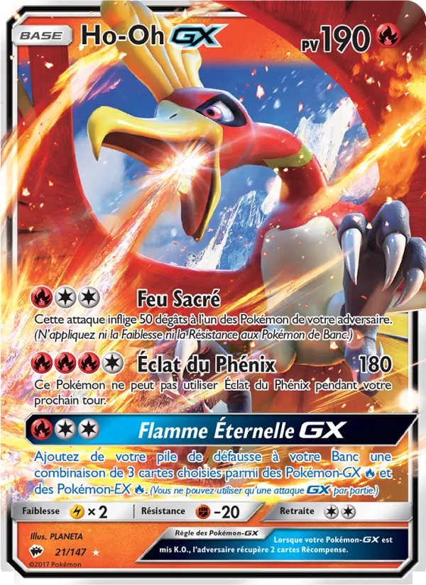 Ho-Oh GX (Ombres Ardentes #21/147)