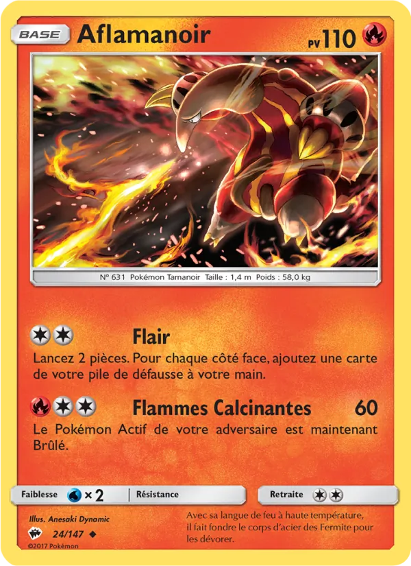 Aflamanoir (Ombres Ardentes #24/147)