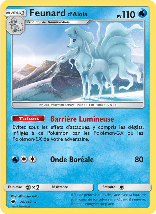 Feunard d’Alola (Burning Shadows #28/147)
