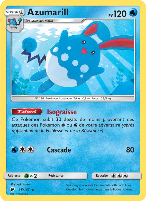 Azumarill (Ombres Ardentes #35/147)