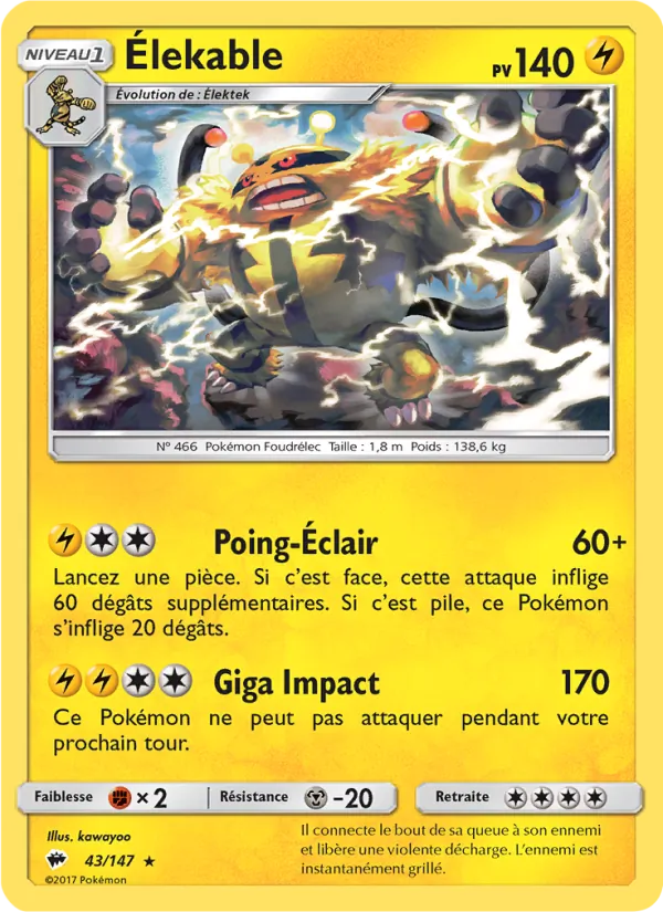 Élekable (Burning Shadows #43/147)