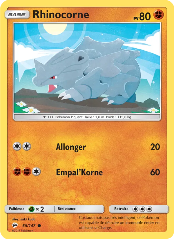 Rhinocorne (Ombres Ardentes #65/147)