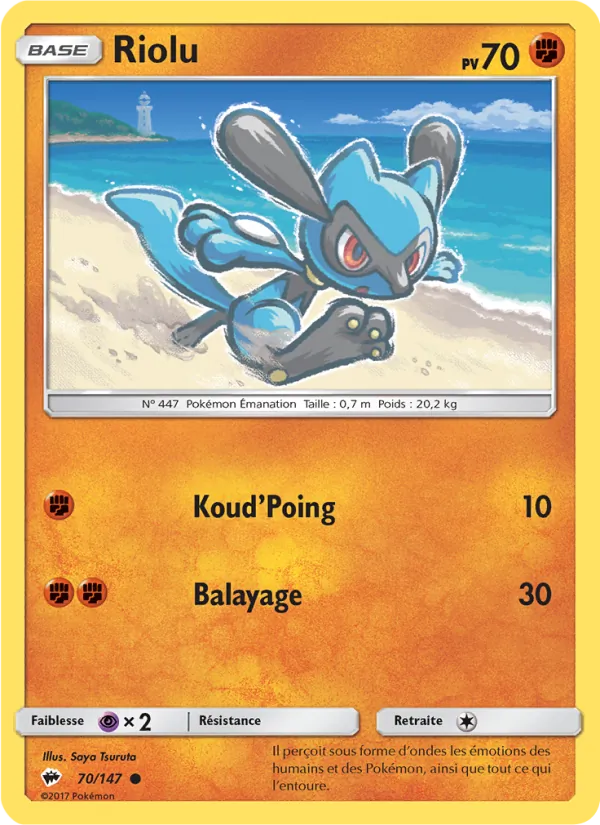 Riolu (Ombres Ardentes #70/147)