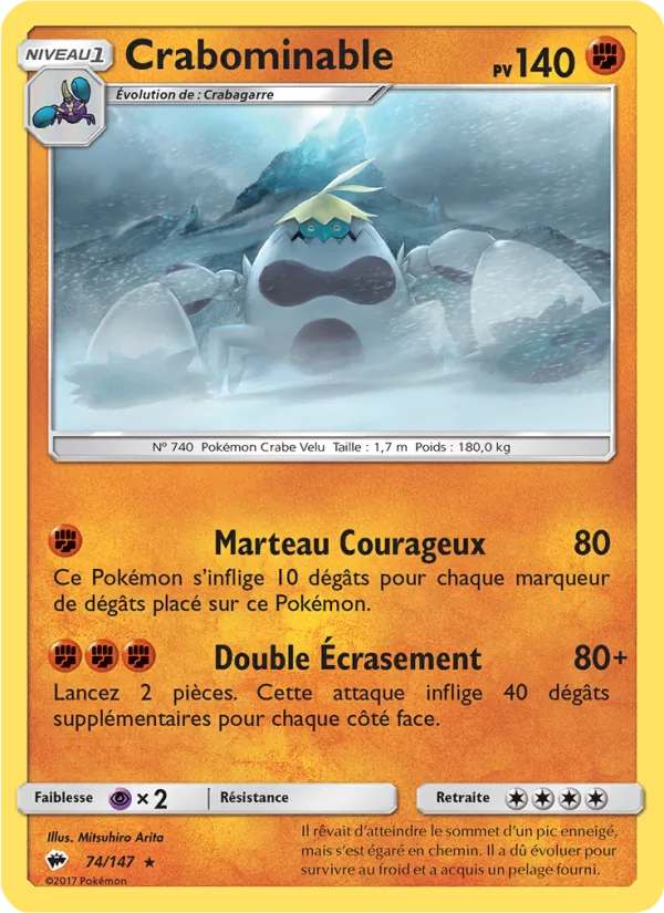 Crabominable (Burning Shadows #74/147)