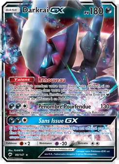 Darkrai GX (Ombres Ardentes #88/147)