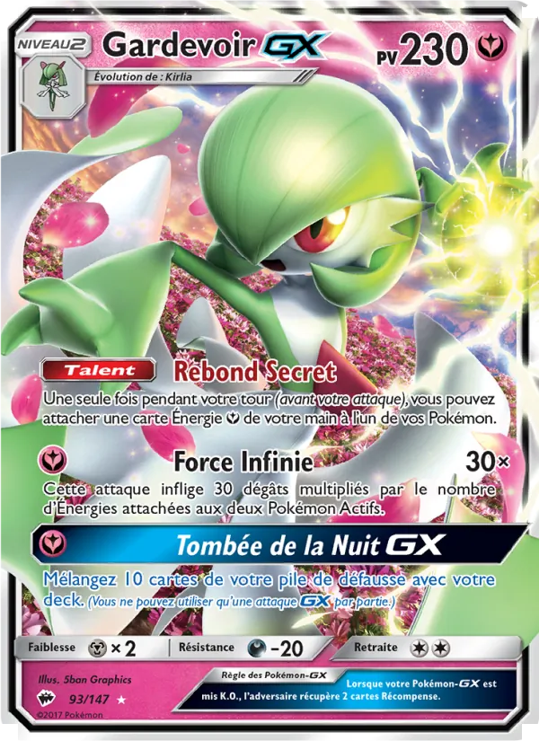 Gardevoir GX (Burning Shadows #93/147)