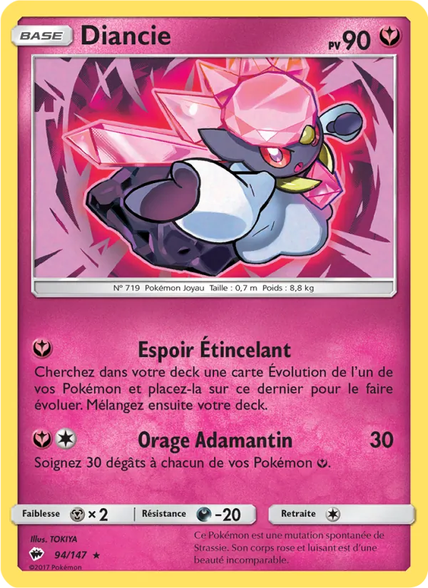 Diancie (Ombres Ardentes #94/147)