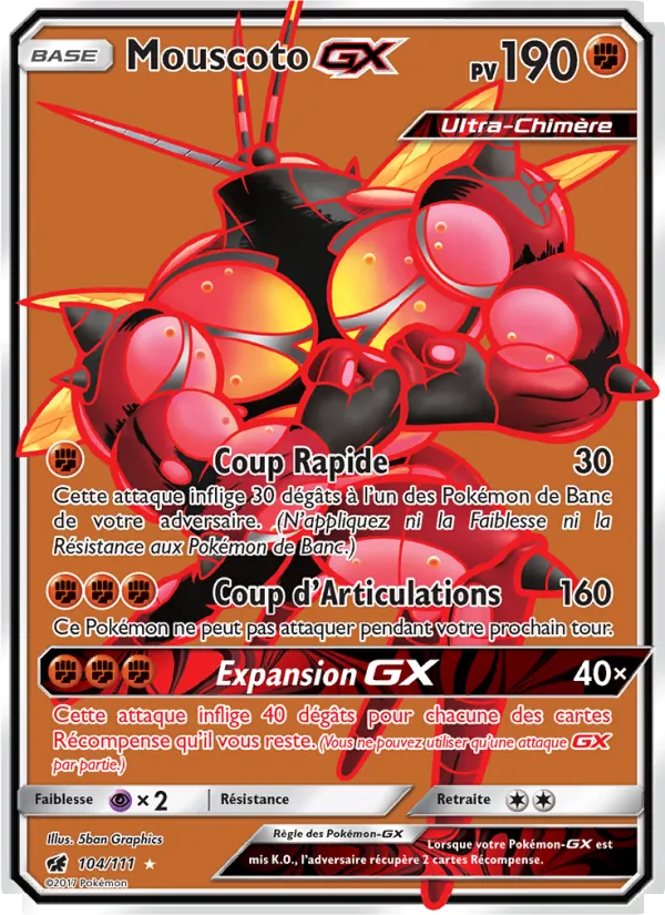 Mouscoto GX (Invasion Carmin #104/111)