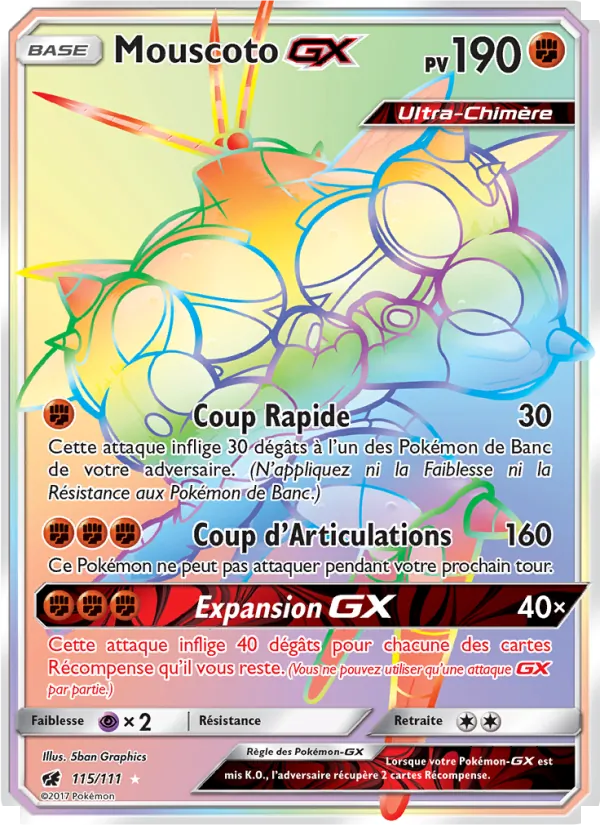 Mouscoto GX (Invasion Carmin #115/111)