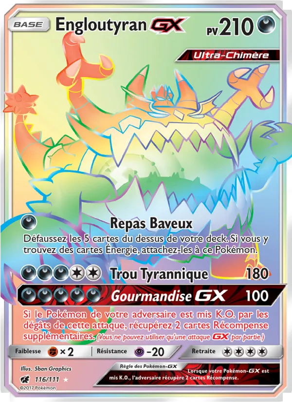 Engloutyran GX (Invasion Carmin #116/111)
