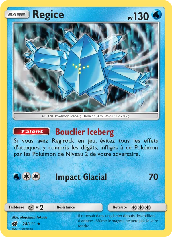 Regice (Crimson Invasion #28/111)