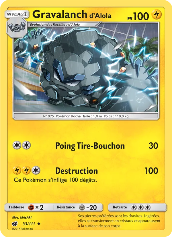 Gravalanch d’Alola (Invasion Carmin #33/111)