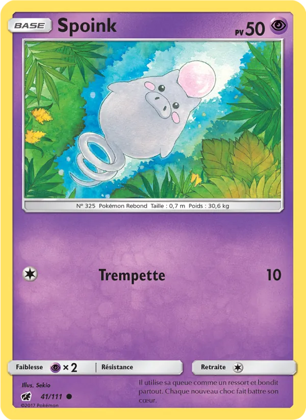 Spoink (Invasion Carmin #41/111)