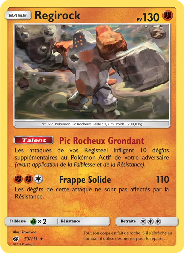 Regirock (Crimson Invasion #53/111)