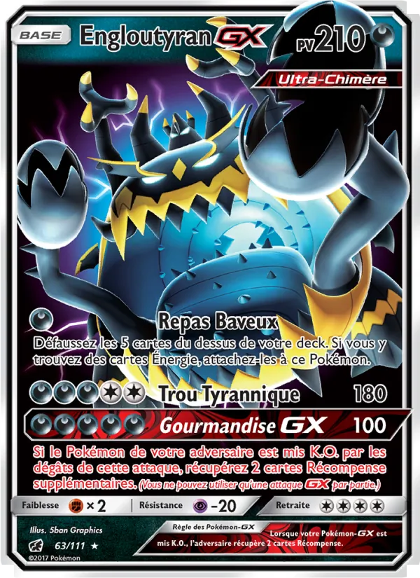 Engloutyran GX (Invasion Carmin #63/111)