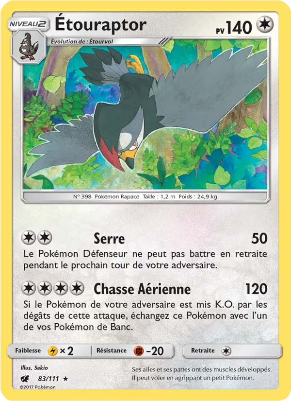 Étouraptor (Invasion Carmin #83/111)