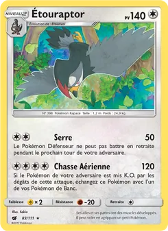 Étouraptor (Invasion Carmin #83/111)