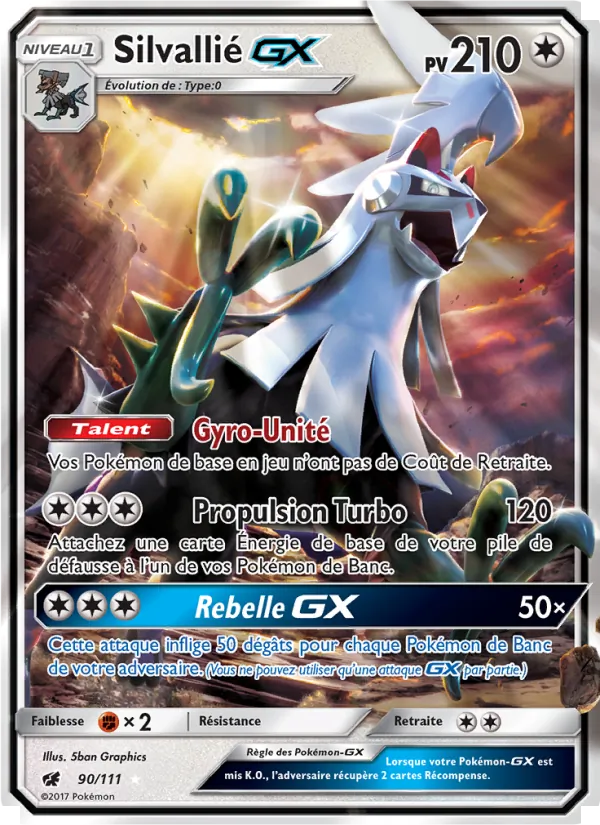 Silvallié GX (Crimson Invasion #90/111)