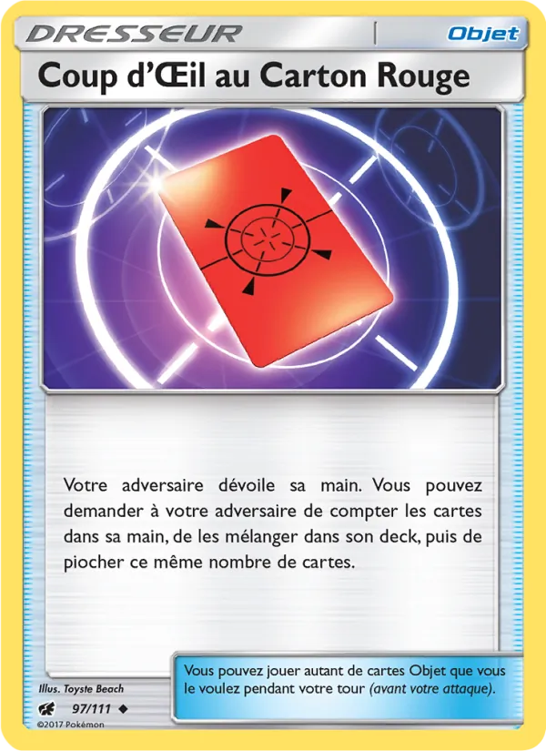 Coup d’Œil au Carton Rouge (Crimson Invasion #97/111)