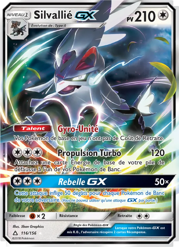 Silvallié GX (Ultra Prism #116/156)