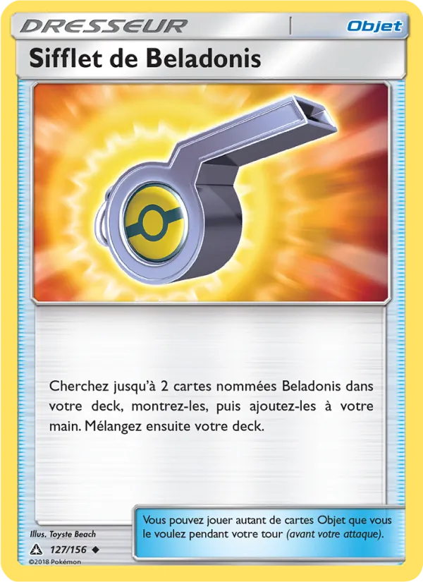 Sifflet de Beladonis (Ultra Prism #127/156)
