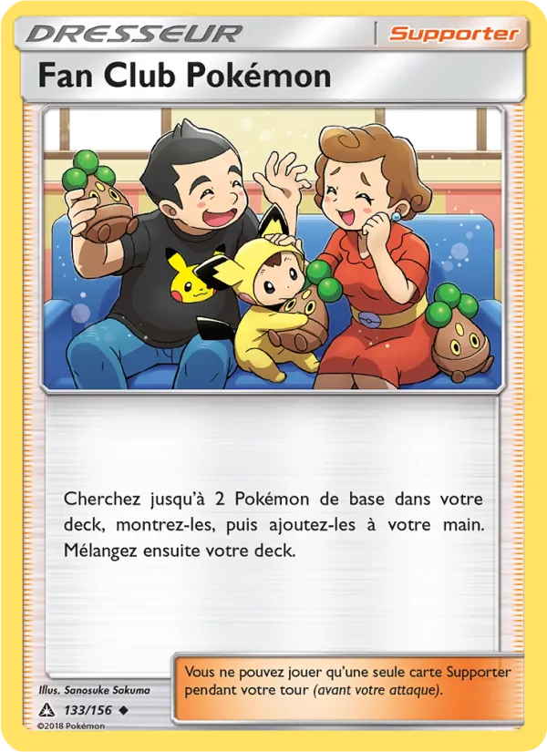Fan Club Pokémon (Ultra-Prisme #133/156)