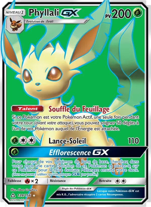Phyllali GX (Ultra Prism #139/156)