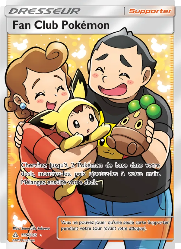 Fan Club Pokémon (Ultra-Prisme #155/156)