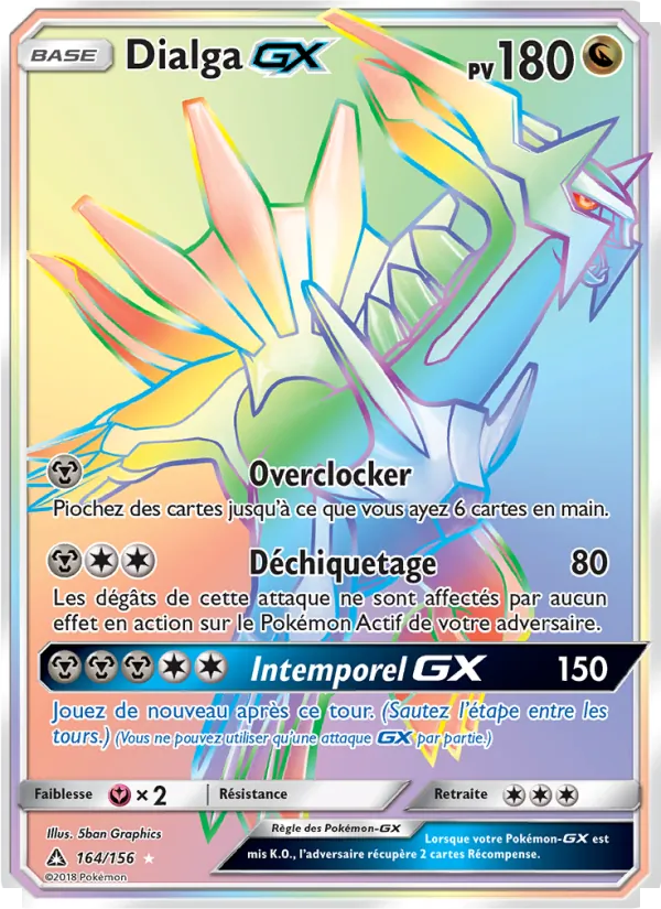 Dialga GX (Ultra Prism #164/156)