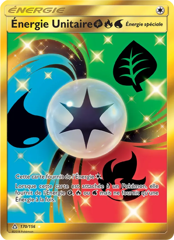 Énergie Unitaire GrassFireWater (Ultra Prism #170/156)