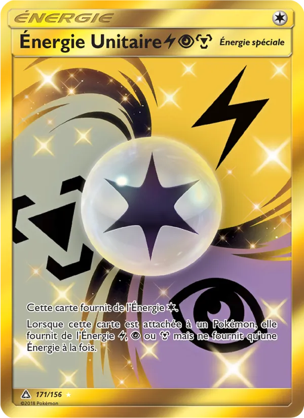 Énergie Unitaire LightningPsychicMetal (Ultra Prism #171/156)