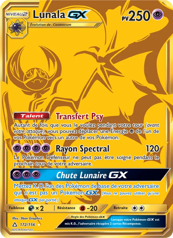 Lunala GX (Ultra-Prisme #172/156)