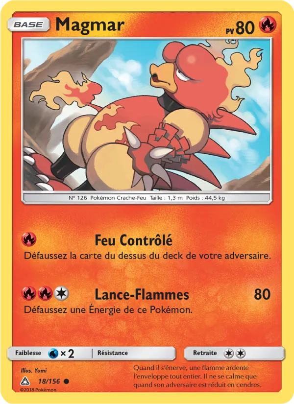 Magmar (Ultra Prism #18/156)