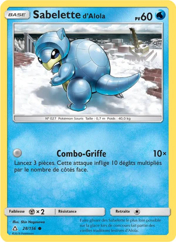 Sabelette d’Alola (Ultra Prism #28/156)