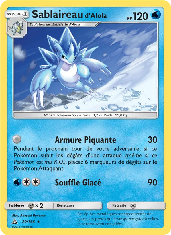 Sablaireau d’Alola (Ultra-Prisme #29/156)
