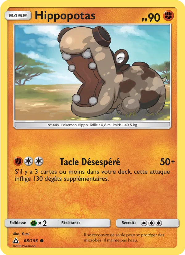 Hippopotas (Ultra Prism #68/156)
