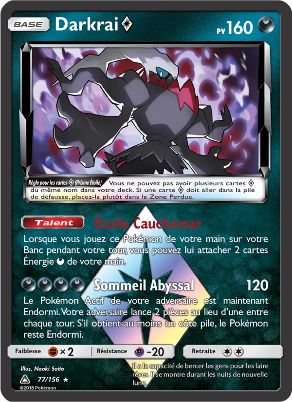Darkrai ◇ (Ultra-Prisme #77/156)