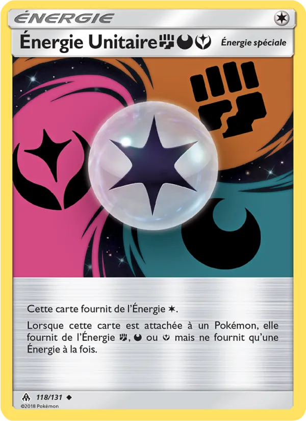 Énergie Unitaire FightingDarknessFairy (Forbidden Light #118/131)