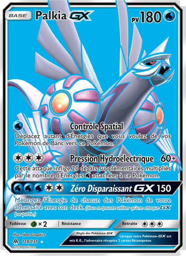 Palkia GX (Forbidden Light #119/131)
