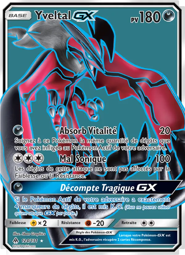 Yveltal GX (Forbidden Light #124/131)