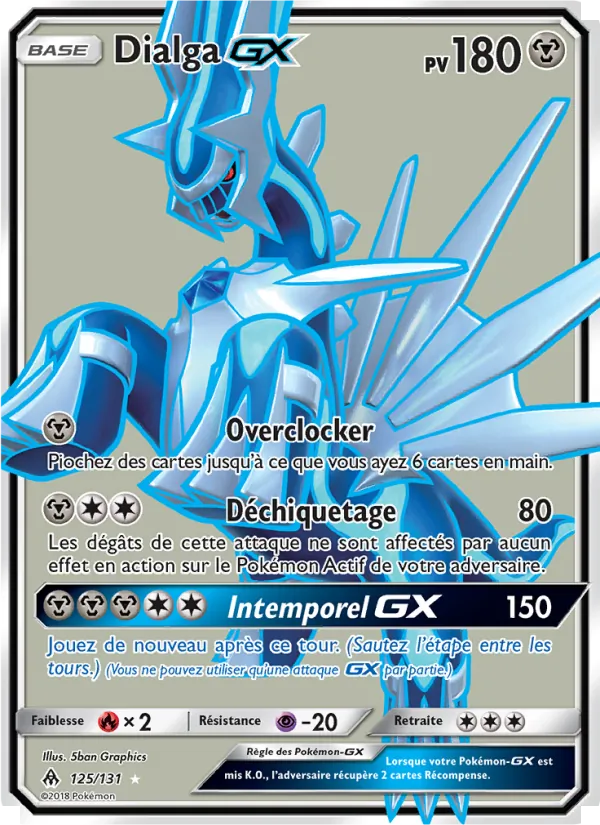 Dialga GX (Lumière Interdite #125/131)