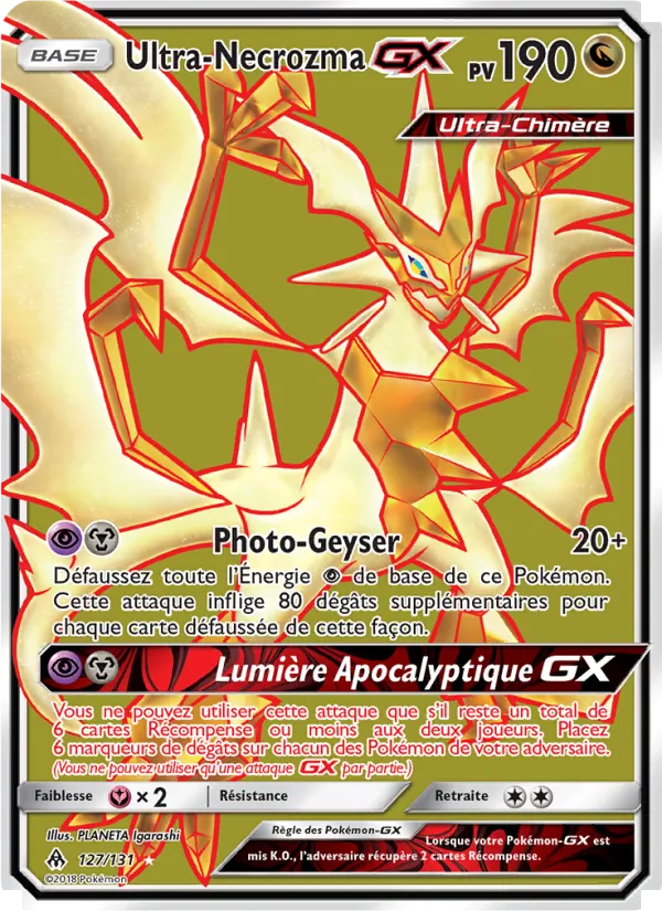 Ultra-Necrozma GX (Lumière Interdite #127/131)